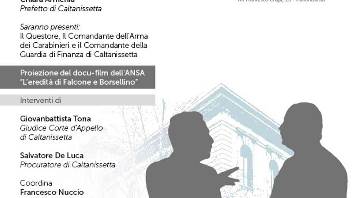 Falcone E Borsellino 17 05 2022